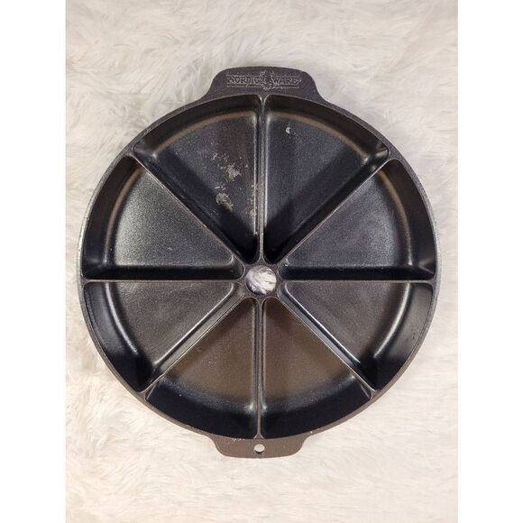Nordic Ware Nonstick Scottish Scone/Cornbread Blue Pan - Picture 1 of 4